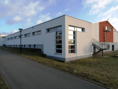 Sporthalle - Außenansicht